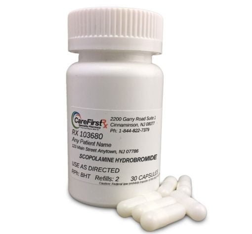 Scopolamine Hydrobromide Capsules